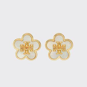 TORY BURCH Kira Flower Stud Earrings